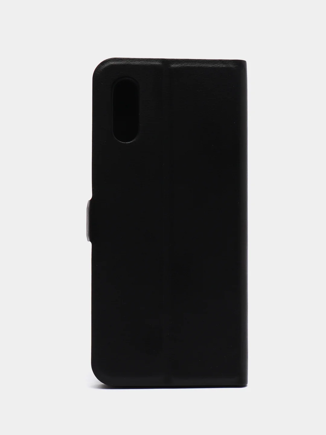 Черный чехол-книжка экокожа для Samsung Galaxy A02 Атлант pro+ черный Gresso