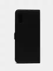Черный чехол-книжка экокожа для Samsung Galaxy A02 Атлант pro+ черный Gresso