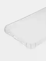 Прозрачный чехол силиконовый для Samsung Galaxy A02, бампер, противоударные углы, прозрачный RedLine