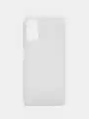 Белый чехол силиконовый для Xiaomi Poco M3 Pro, накладка-бампер, LuxCase