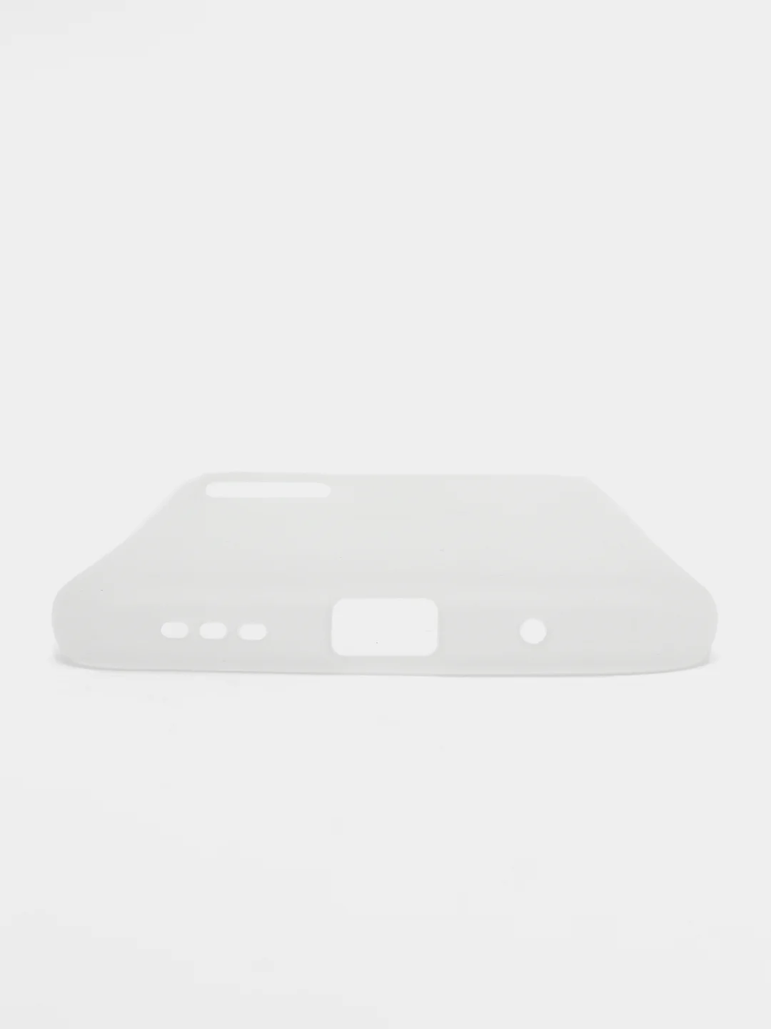 Белый чехол силиконовый для Xiaomi Poco M3 Pro, накладка-бампер, LuxCase