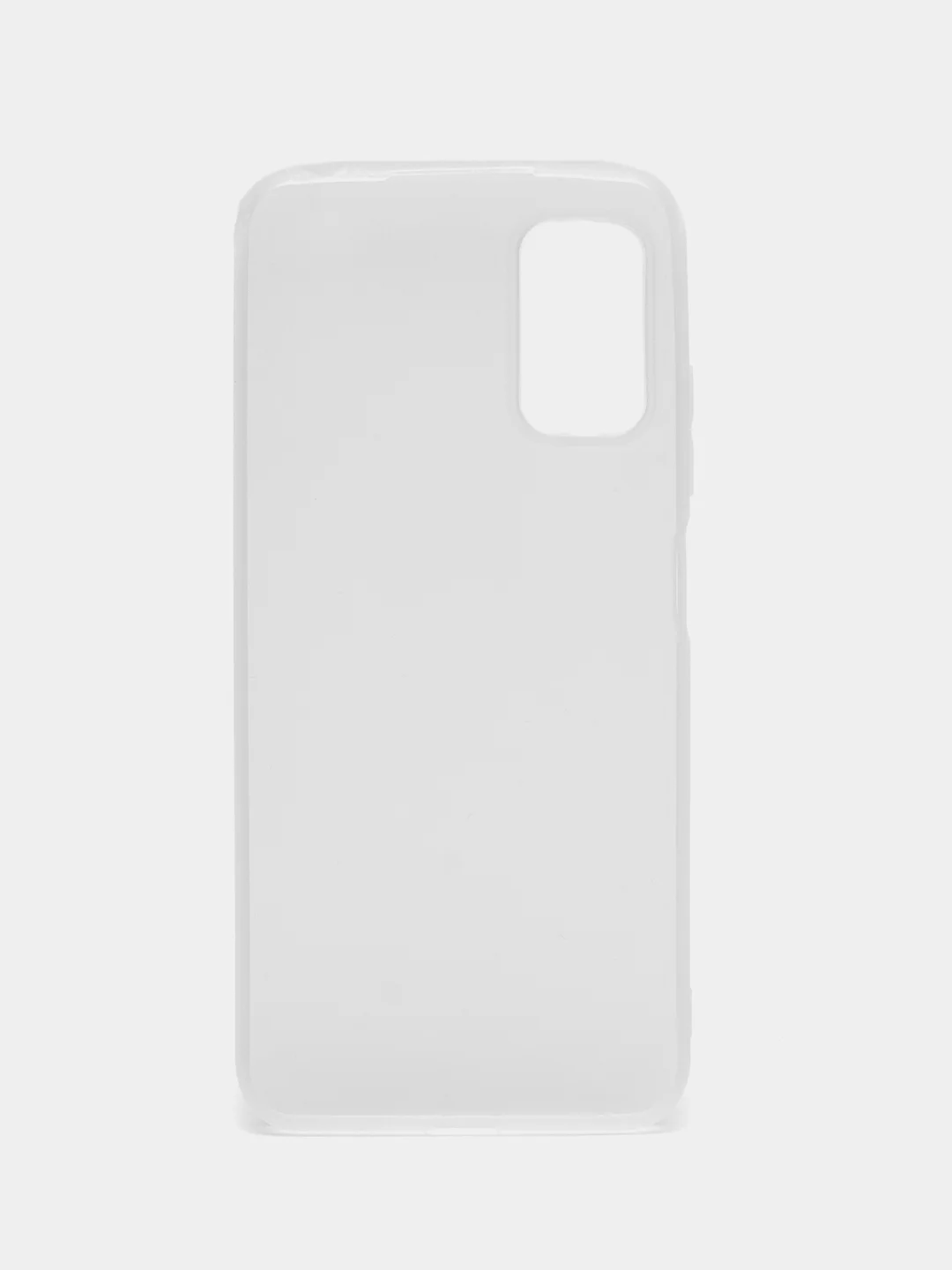 Белый чехол силиконовый для Xiaomi Poco M3 Pro, накладка-бампер, LuxCase