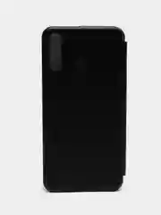 Черный чехол-книжка для Samsung Galaxy A20s, A 20s, A 20 s, экокожа (Самсунг А20с)