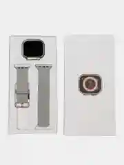 Серебряный умные смарт-часы Smart watch Z66 Ultra