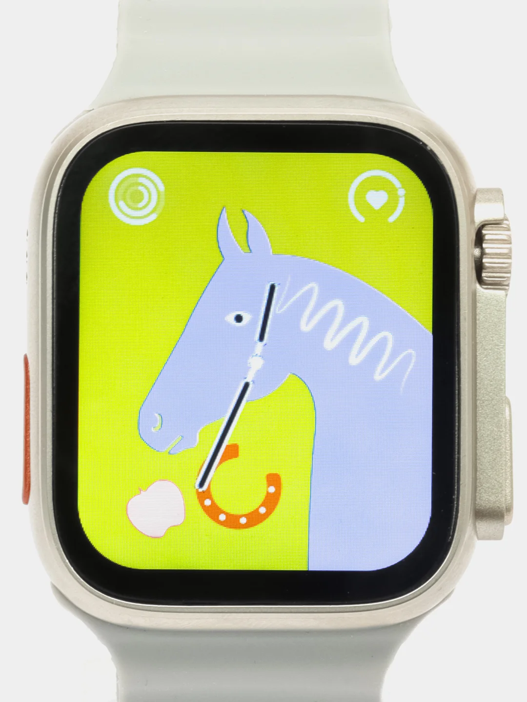 Серебряный умные смарт-часы Smart watch Z66 Ultra