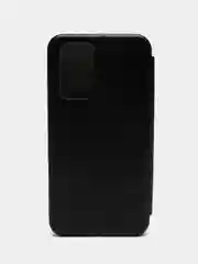 Черный чехол-книжка для Samsung Galaxy A 53, экокожа (Самсунг А 53)