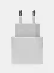 Белый блок питания для iPhone с Type-C, 20W, с быстрой зарядкой