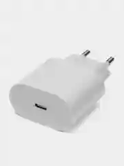 Белый блок питания для iPhone с Type-C, 20W, с быстрой зарядкой