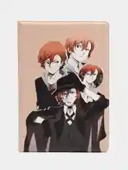 Обложка чехол на паспорт аниме Великий из Бродячих псов (Bungo Stray Dogs)