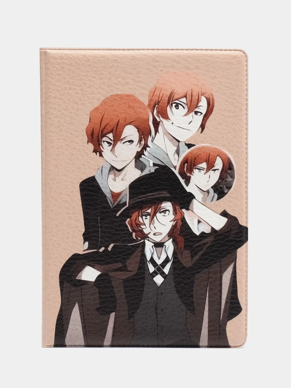 Обложка чехол на паспорт аниме Великий из Бродячих псов (Bungo Stray Dogs)