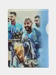 Обложка чехол на паспорт "ФК Манчестер Сити" FC Manchester City