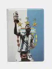 Обложка чехол на паспорт Лионель Месси (Lionel Messi)