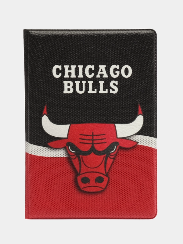 Обложка чехол на паспорт Чикаго Булз (Chicago Bulls)
