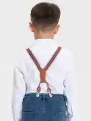 Коралловый подтяжки детские