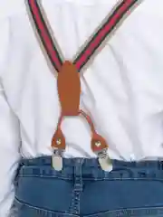 Коралловый подтяжки детские
