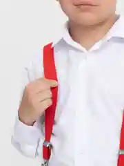 Красный детские подтяжки