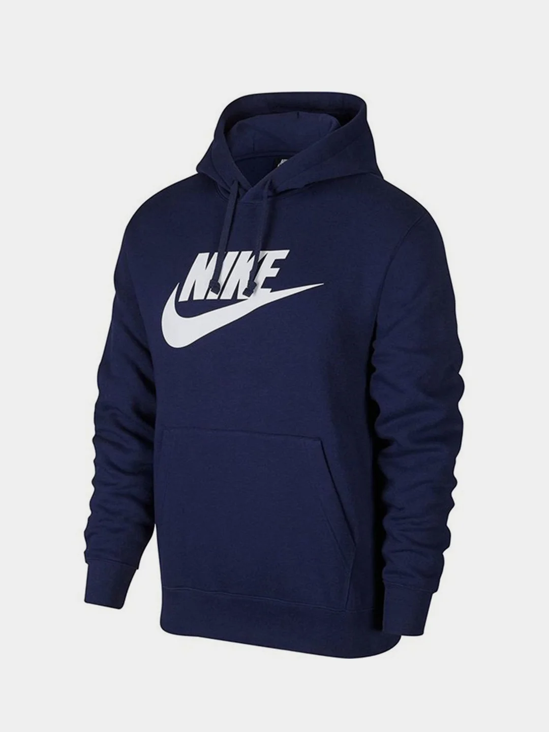 Синий флисовое худи-пуловер Nike Sportswear мужское