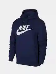 Синий флисовое худи-пуловер Nike Sportswear мужское