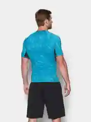 Голубой футболка компрессионная Under Armour мужская