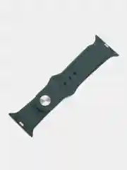 Тёмно-зелёный силиконовый ремешок для Apple Watch