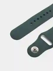 Тёмно-зелёный силиконовый ремешок для Apple Watch