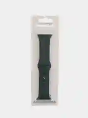 Тёмно-зелёный силиконовый ремешок для Apple Watch