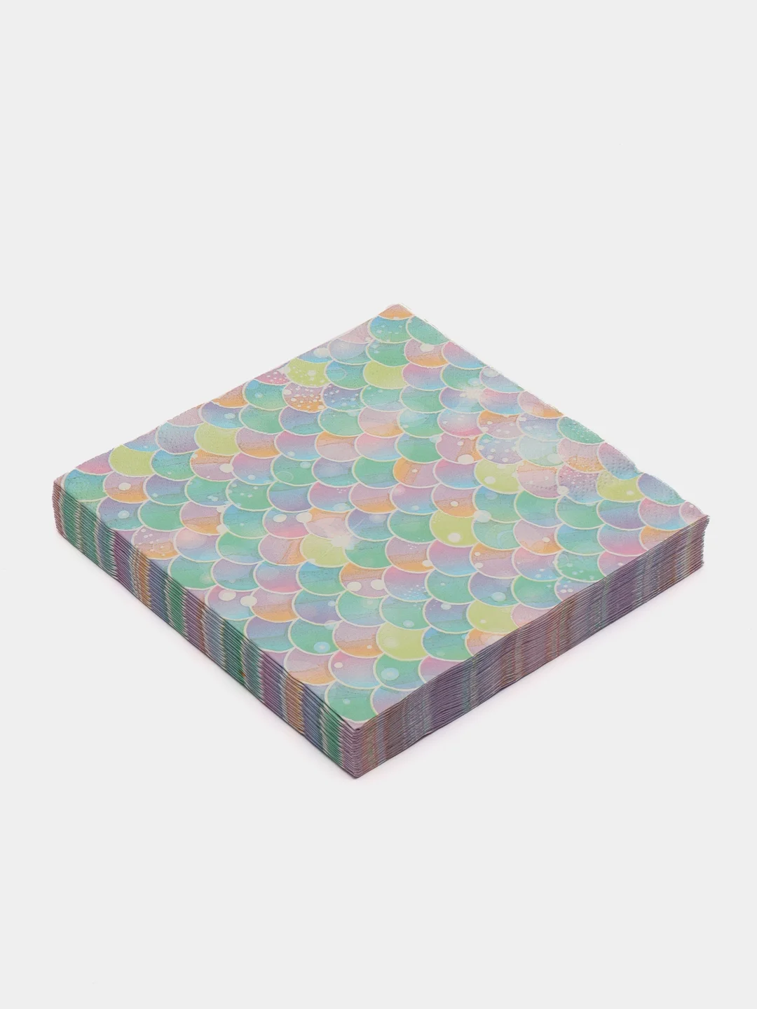 Салфетки бумажные, трехслойные, Русалка - 3, 33*33 см, 20 шт