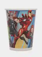 Marvel. Набор бумажных стаканов, синий лого, 6 шт*250 мл