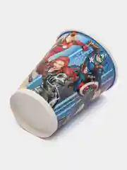 Marvel. Набор бумажных стаканов, синий лого, 6 шт*250 мл
