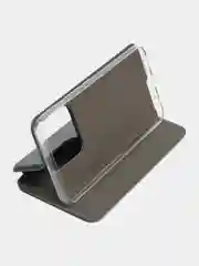 Бордовый чехол книжка на Tecno Spark 8C / Tecno Spark Go 2022