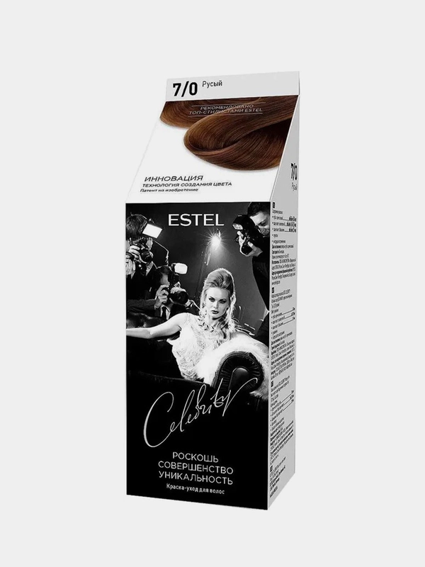 Краска-уход без аммиака "ESTEL CELEBRITY" Русый