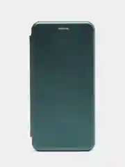 Зеленый чехол книжка на Tecno Spark 8C / Tecno Spark Go 2022