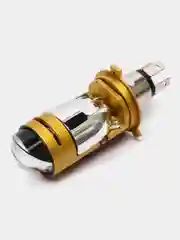 Белый мини Линзы Bi Led H4 (2 шт) автомобильные светодиодные лампы 12- 24V