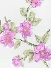 Фуксия тюль для комнаты, для интерьера, кухни, гостиной / под лён / 300х270 см / дом, дача