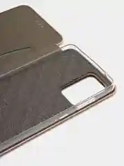 Золотой чехол-книжка для Samsung Galaxy A 52, экокожа (Самсунг А 52)