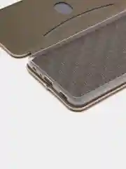 Золотой чехол-книжка для Samsung Galaxy A 52, экокожа (Самсунг А 52)