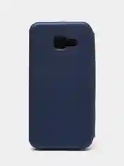 Красный чехол-книжка для Samsung Galaxy A 3 2016,  А 3 2016, A3 2016, экокожа