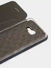 Красный чехол-книжка для Samsung Galaxy A 3 2016,  А 3 2016, A3 2016, экокожа