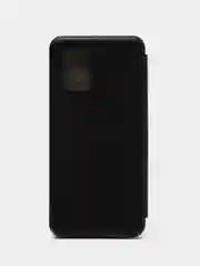 Черный чехол-книжка для Xiaomi Mi 10 lite / Mi 10lite / Сяоми Ми 10 лайт / Сяоми Ми 10лайт