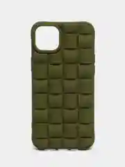 Зелёный хаки чехол для iPhone 14, 13, 12, 11, Pro, Max, Mini, Plus, 7, 8, SE 2