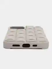 Серый меланж чехол для iPhone 14, 13, 12, 11, Pro, Max, Mini, Plus, 7, 8, SE 2
