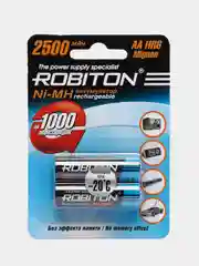 Батарейки Robiton 2500 mA AA пальчиковые, 2 шт