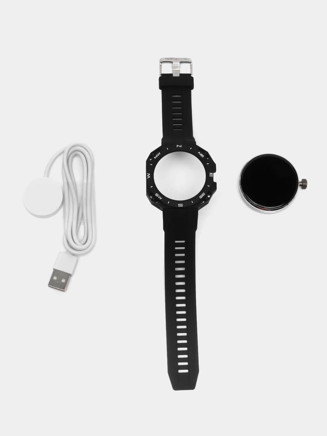 Хром умные смарт часы Smart watch Borofone BD1, BD2, BD3, BD4