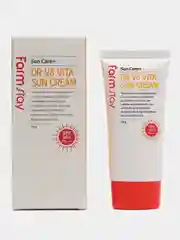 Кремовый солнцезащитный крем DR-V8 Vita Sun Cream SPF 50, без масел
