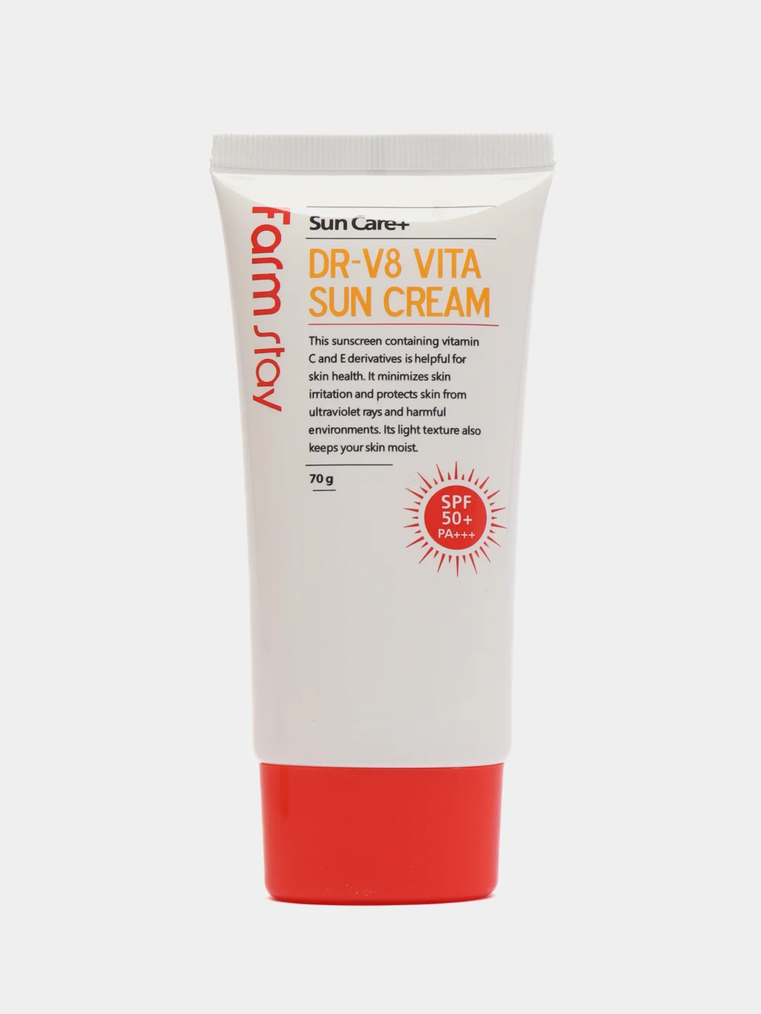 Кремовый солнцезащитный крем DR-V8 Vita Sun Cream SPF 50, без масел