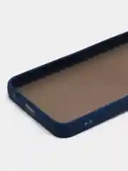 Синий чехол для Tecno Pova Neo 2 матовый, с цветными бортиками