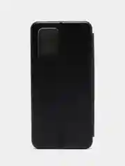 Синий чехол-книжка Xiaomi Redmi 10 (Сяоми Редми 10), экокожа