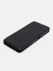 Синий чехол-книжка Xiaomi Redmi 10 (Сяоми Редми 10), экокожа