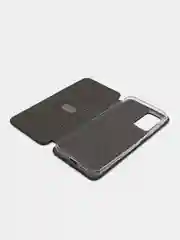 Синий чехол-книжка Xiaomi Redmi 10 (Сяоми Редми 10), экокожа