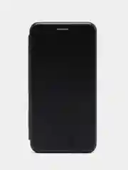 Черный чехол-книжка для Samsung Galaxy J 7 (2016), Samsung J7 (2016), Самсунг J 7 экокожа
